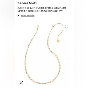 Kendra Scott Adjustable Strand Necklace